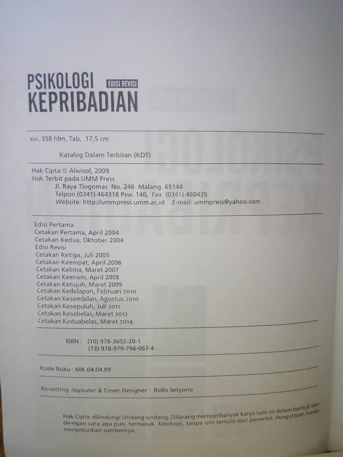 Buku psikologi kepribadian pdf files free